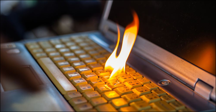 حل مشكلة سخونة اللاب توب dell